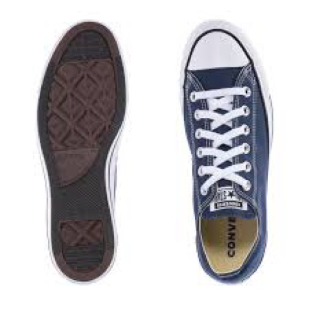 Converse Al stars Blue Low-Top Sneakers - Picture 3 of 5
